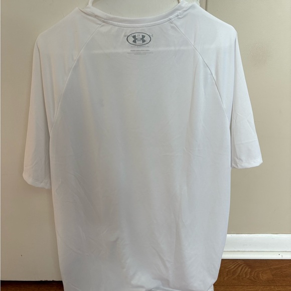 Under Armour Men's Classic White Tee - Picture 3 of 3